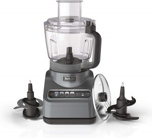 NINJA, 1000-Peak-Watts with Auto-iQ Preset Programs Chop Puree Dough Slice Shred with a 9-Cup Capacity 