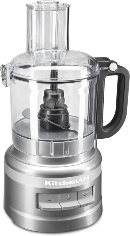 KitchenAid KFP0718CU Food Processor, 7 Cup, Contour Silver